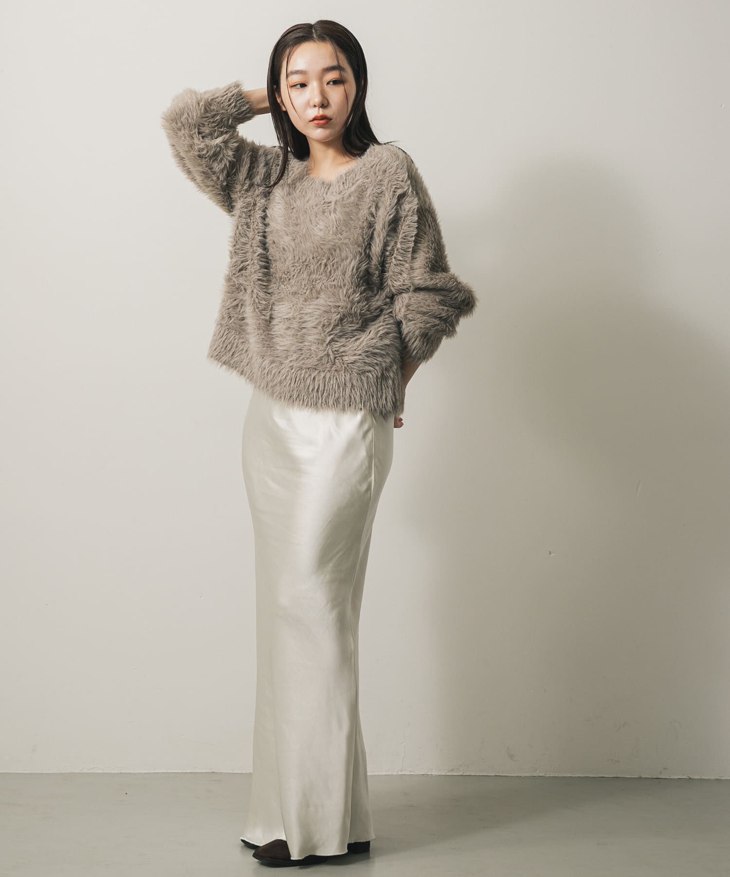 SENSE OF PLACE by URBAN RESEARCH「ミックスシャギーセーター」|ニット・セーター|