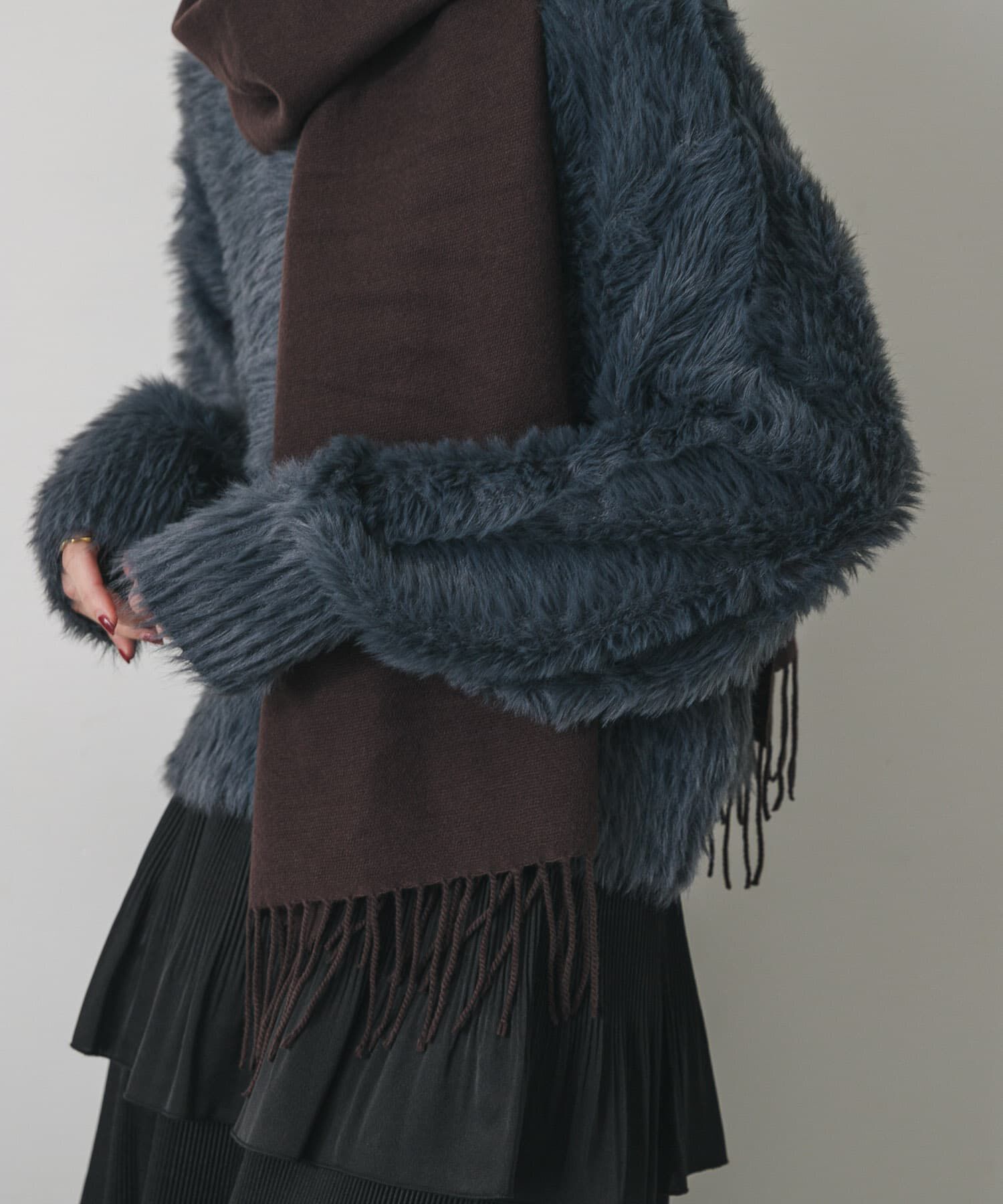 SENSE OF PLACE by URBAN RESEARCH「ミックスシャギーセーター」|ニット・セーター|