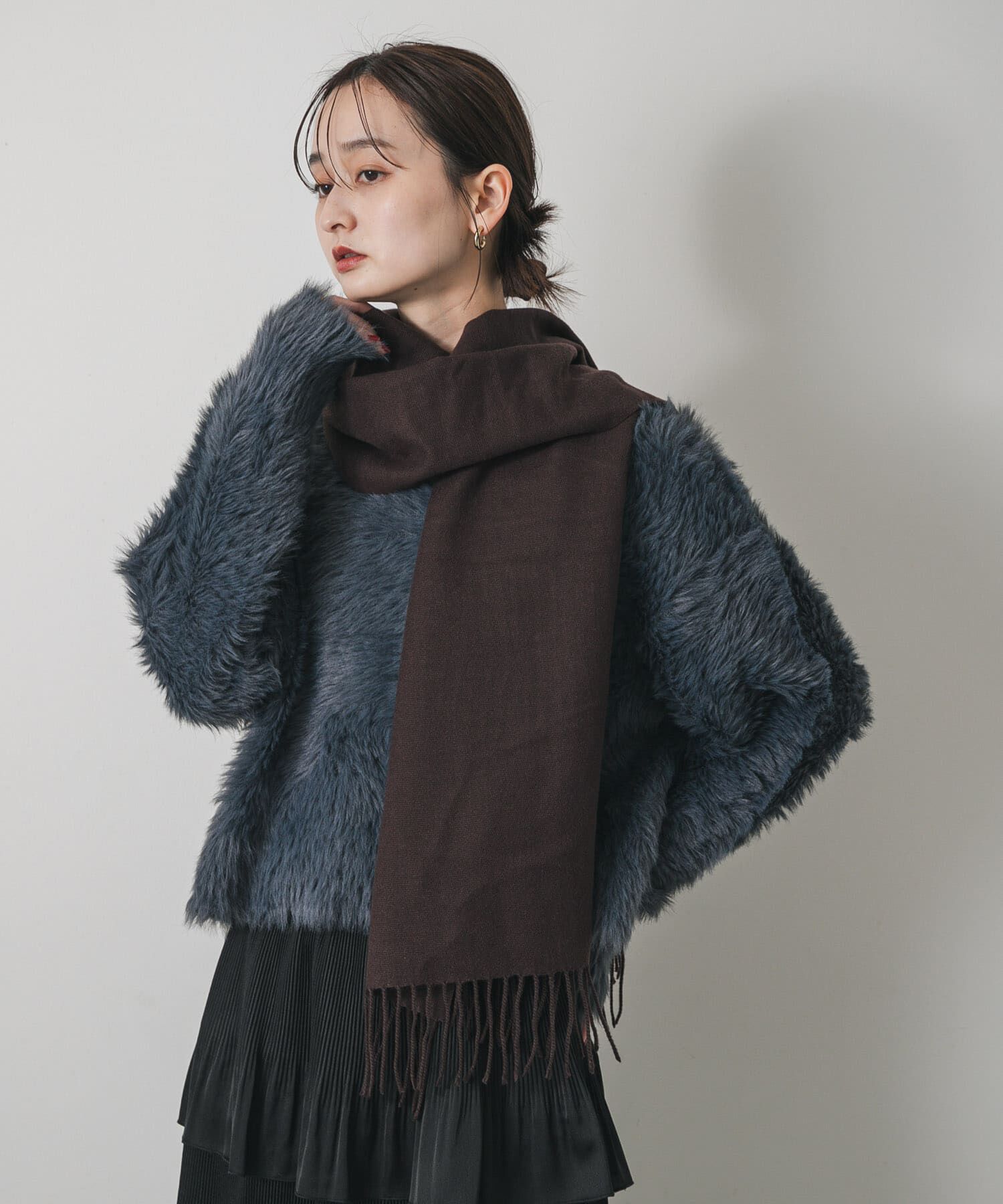 SENSE OF PLACE by URBAN RESEARCH「ミックスシャギーセーター」|ニット・セーター|