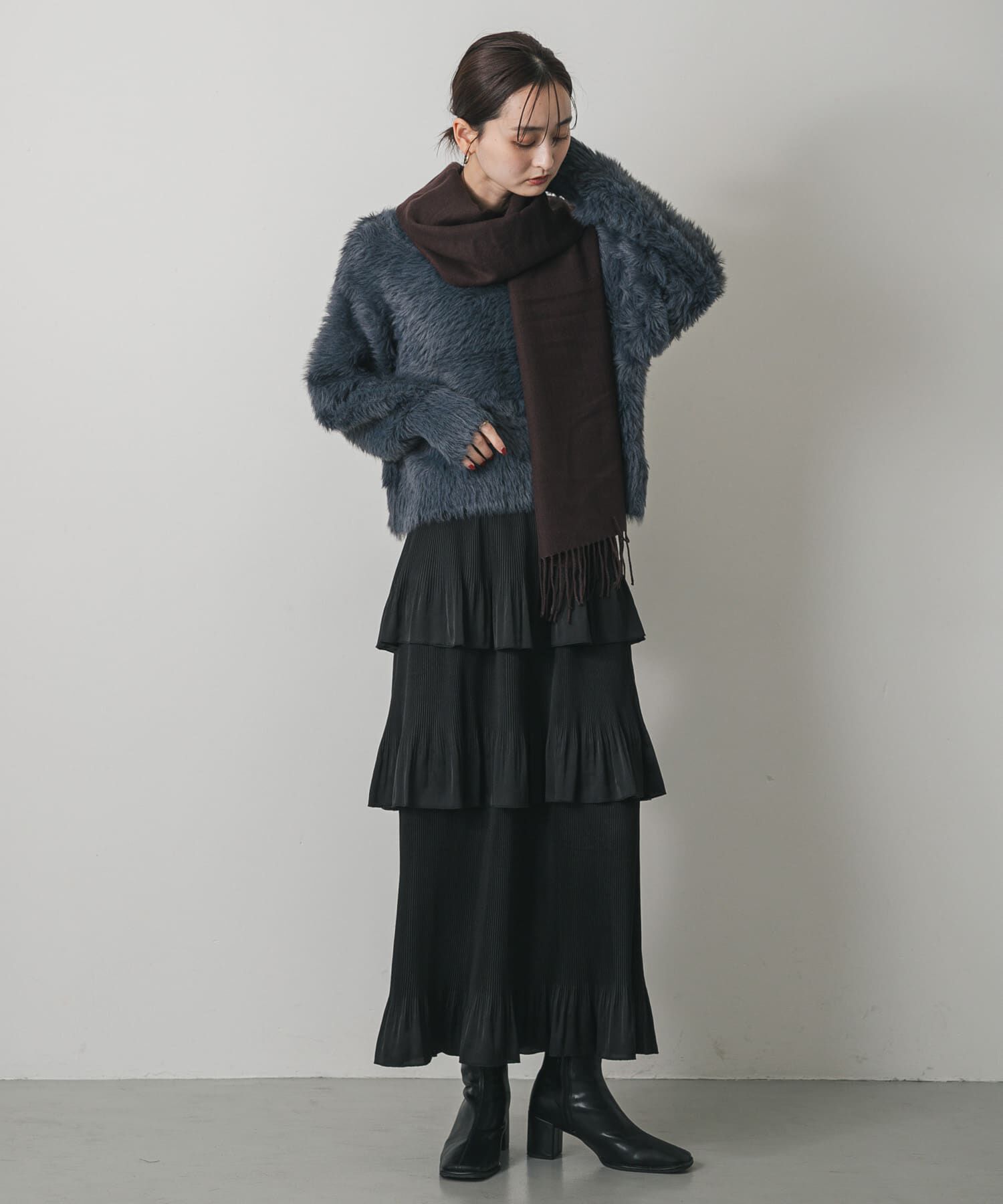 SENSE OF PLACE by URBAN RESEARCH「ミックスシャギーセーター」|ニット・セーター|