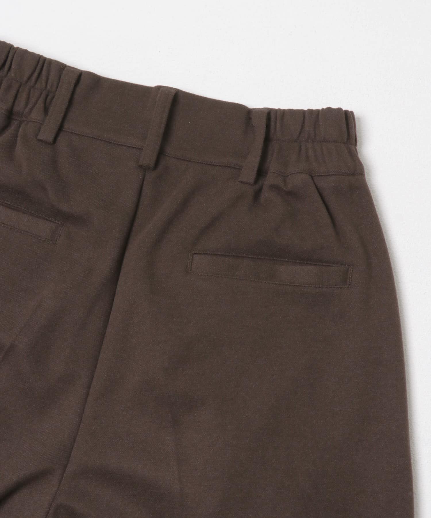 SENSE OF PLACE by URBAN RESEARCH「『BLACK, TALLサイズ/WEB限定』ジャージーストレートスラックス」|その他|