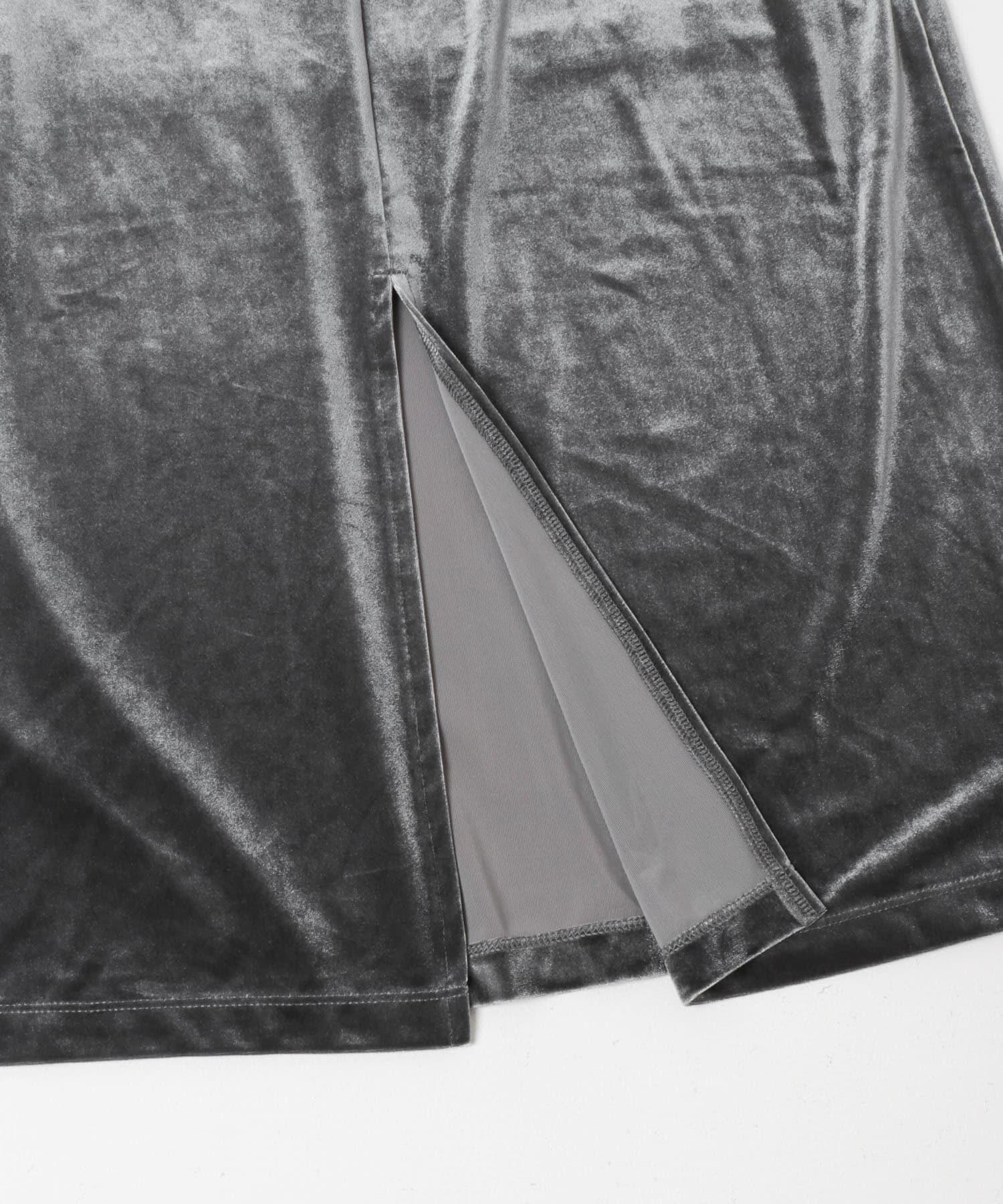 SENSE OF PLACE by URBAN RESEARCH「『TALLサイズ/WEB限定』ベロアナロースカート」|スカート|