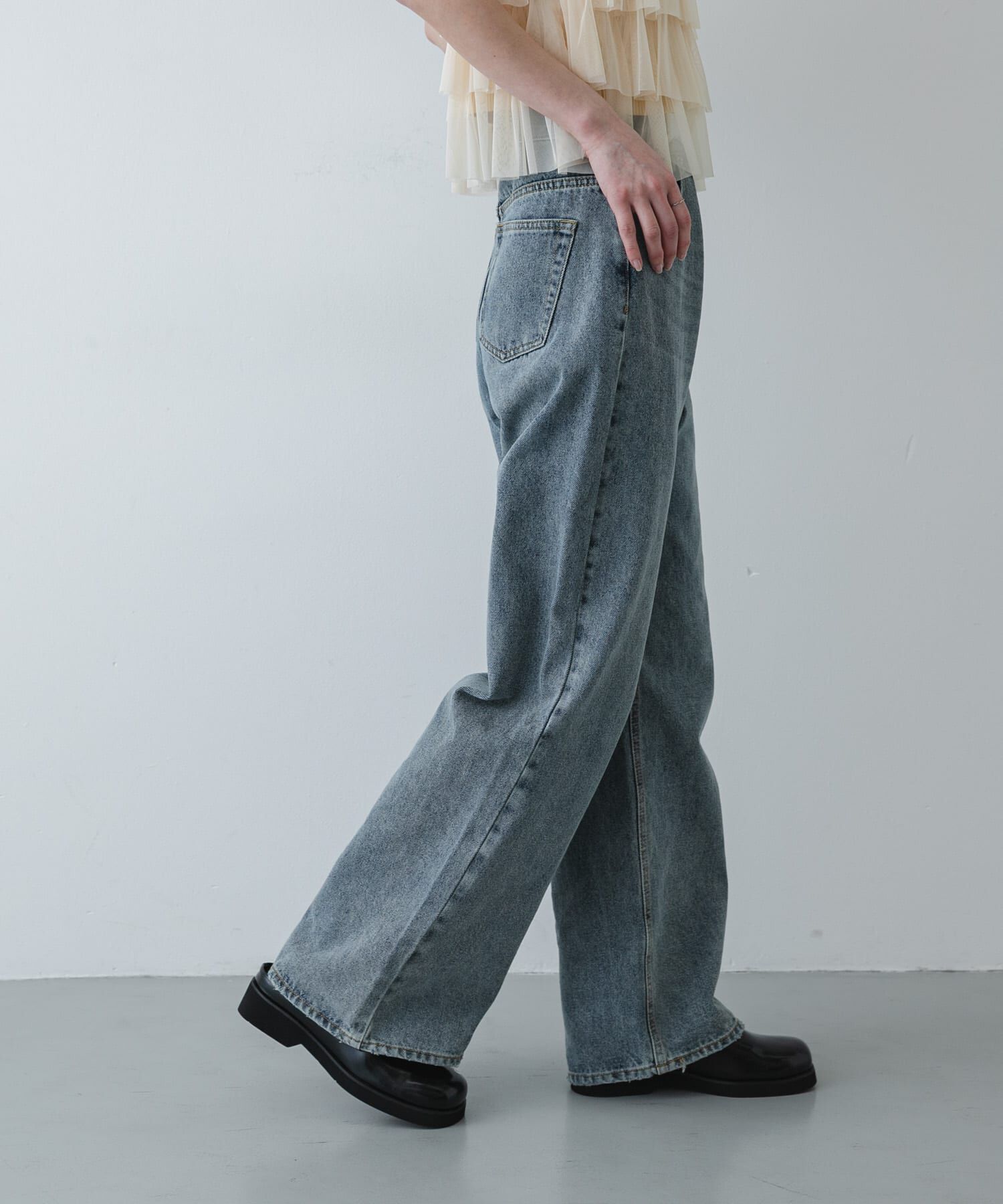SENSE OF PLACE by URBAN RESEARCH「ストレートレッグデニム」|デニム|インディゴブルー