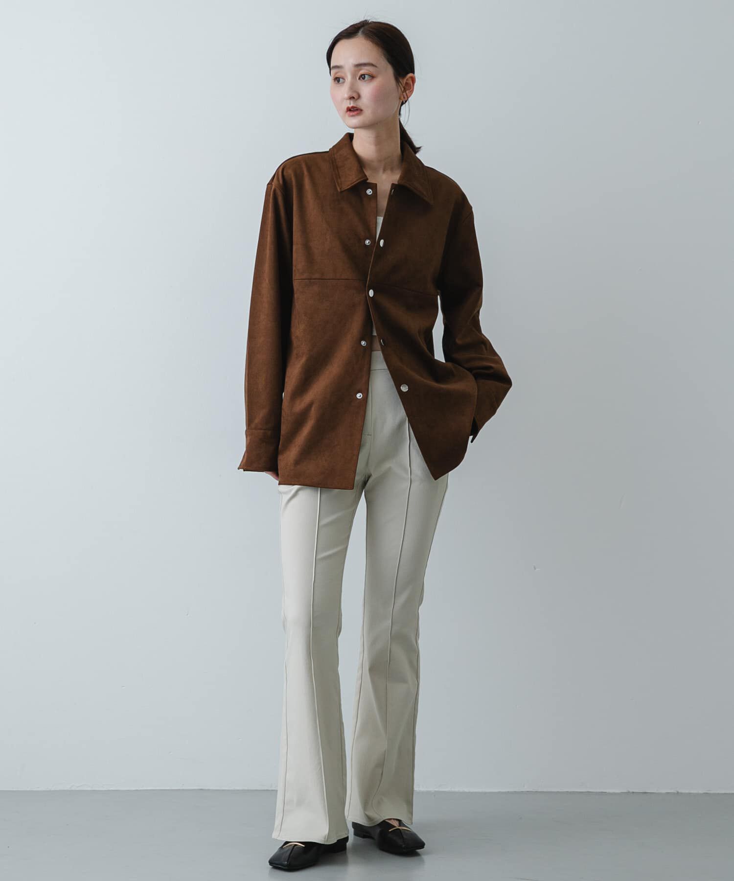 SENSE OF PLACE by URBAN RESEARCH「『抗菌』スクエアカットフラットシューズ」|その他|