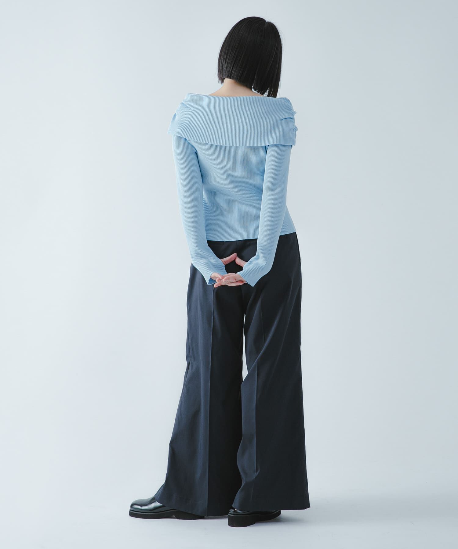 SENSE OF PLACE by URBAN RESEARCH「『洗濯可/防花粉』SKINProofオフショルセーター」|ニット・セーター|