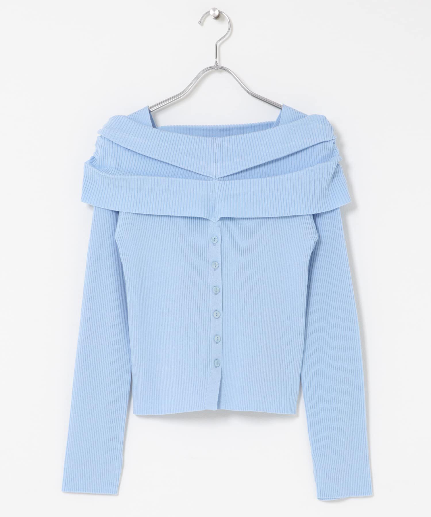 SENSE OF PLACE by URBAN RESEARCH「『洗濯可/防花粉』SKINProofオフショルセーター」|ニット・セーター|