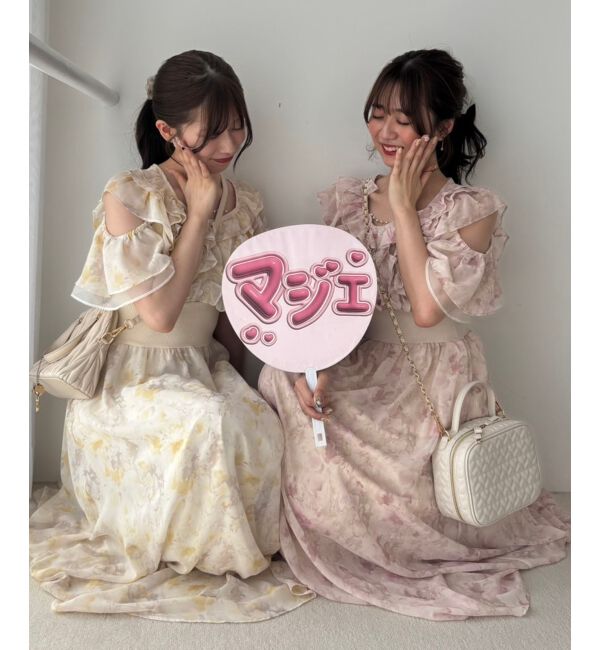  「マルチwayフリルコルセットワンピ」|ワンピース|