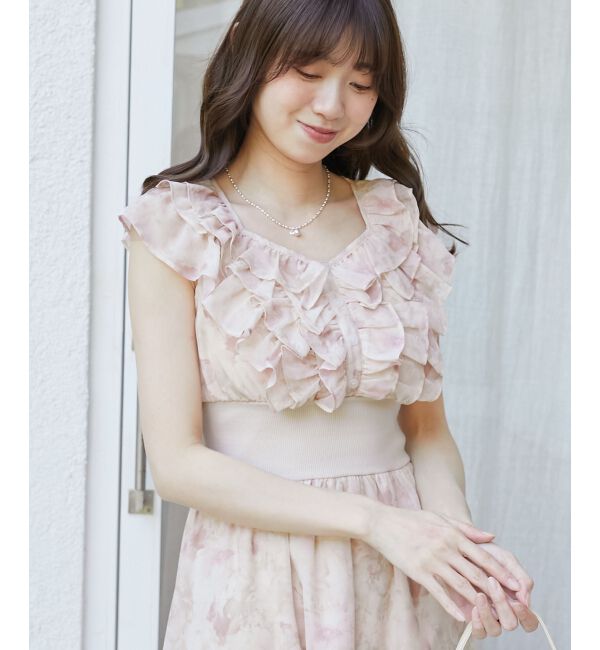  「マルチwayフリルコルセットワンピ」|ワンピース|