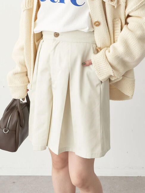 earth music&ecology「タックハーフパンツ」|その他|