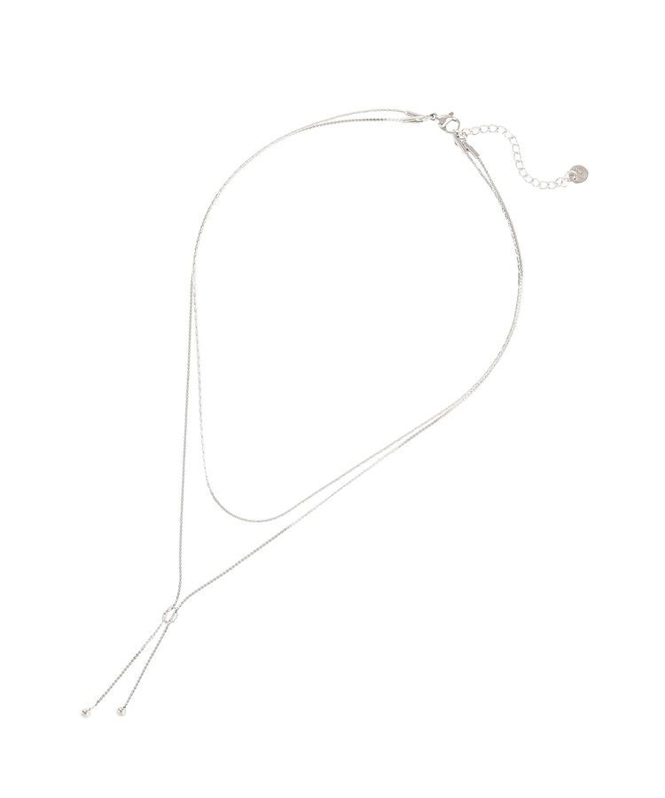 earth music&ecology「【ステンレス】Y字ネックレス」|ネックレス|