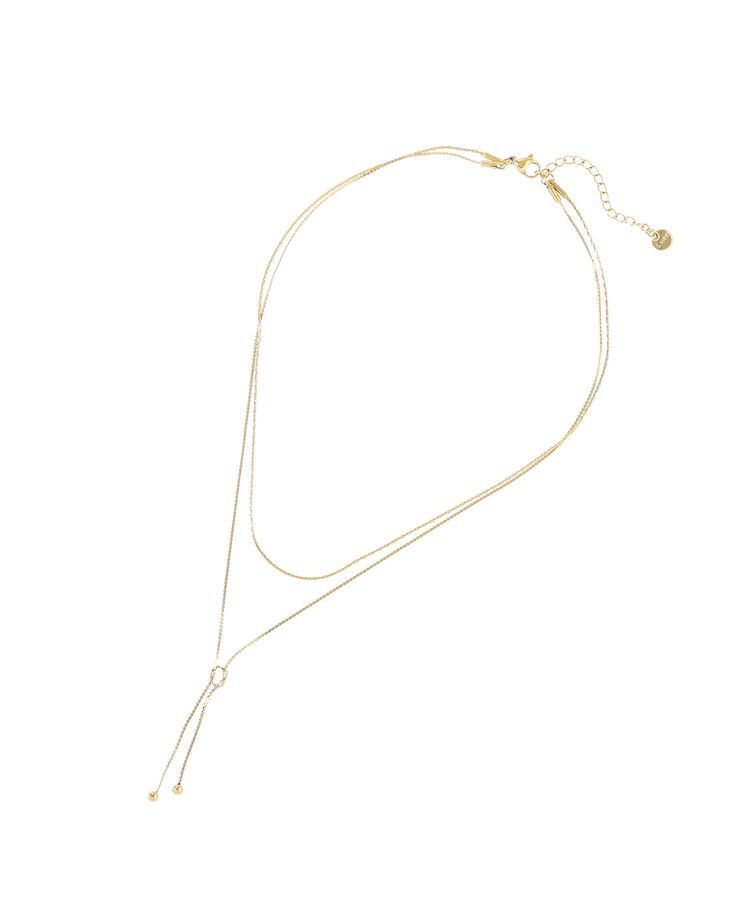 earth music&ecology「【ステンレス】Y字ネックレス」|ネックレス|