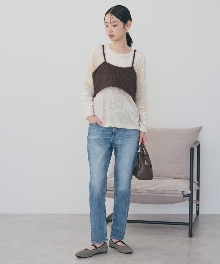 AMERICAN HOLIC「テーパードデニム」|デニム|