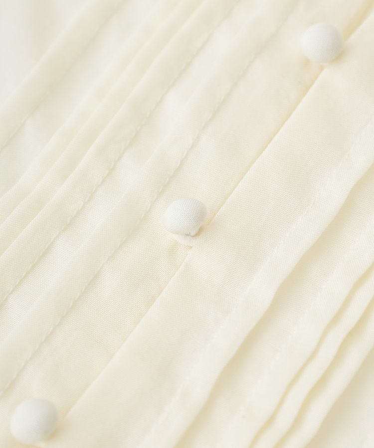 YECCA VECCA「ラッフルVネックブラウス」|シャツ・ブラウス|