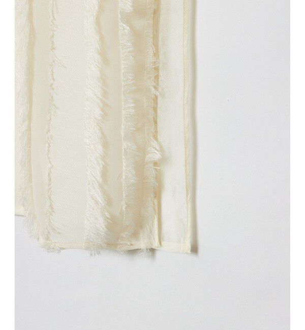 allureville「ストライプカットジャガードナローワンピース」|ワンピース|