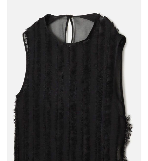 allureville「ストライプカットジャガードナローワンピース」|ワンピース|