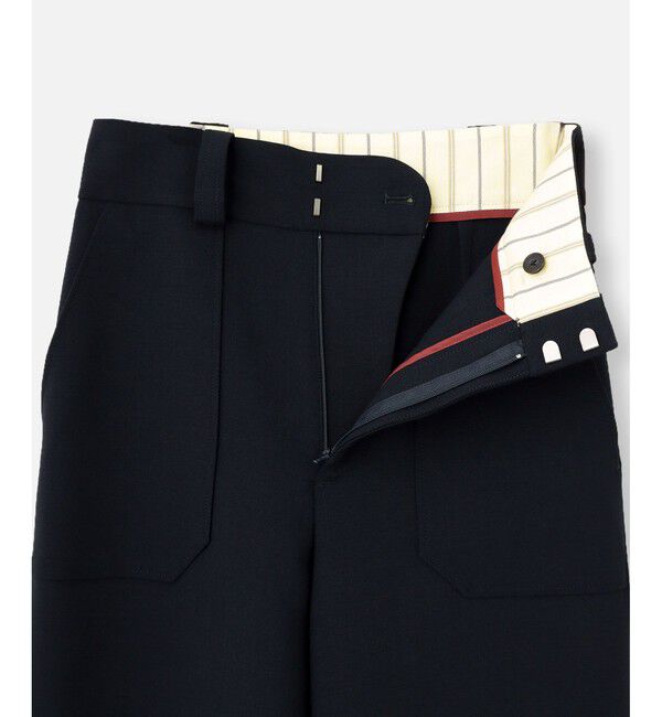 allureville「T/W 2WAYバイヤスワイドパンツ」|サルエル|