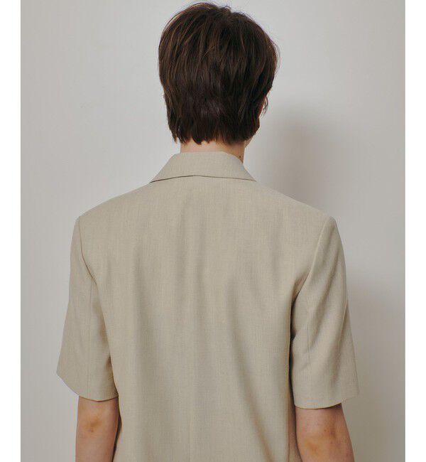 allureville「ハーフスリーブジャケット」|テーラードジャケット|