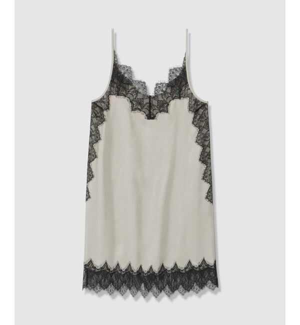 allureville「レースキャミ」|シャツ・ブラウス|グレー