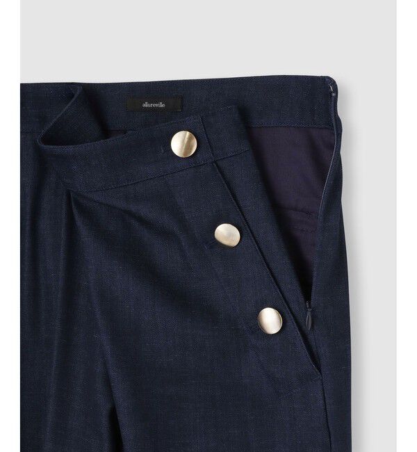 allureville「デニムライクマリンパンツ」|チノ|