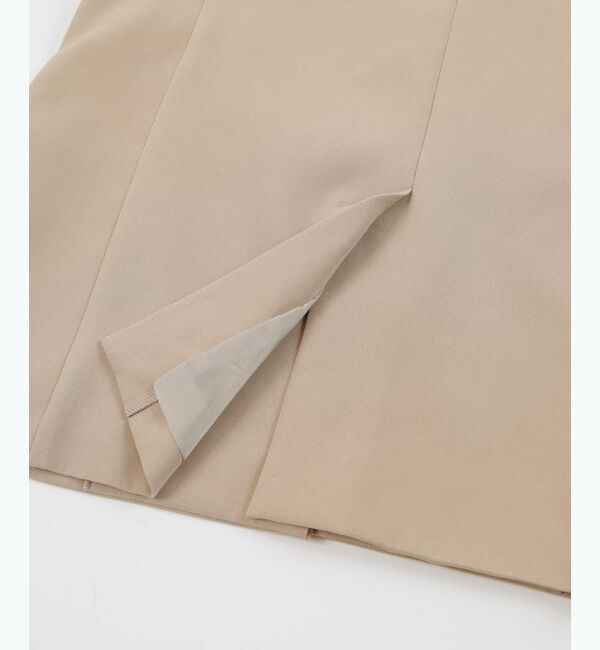 ur's「ベーシックノーカラーVネックジャケット」|ノーカラージャケット|