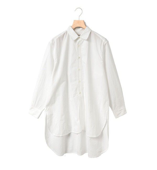 MidiUmi「MidiUmi ワイドロングシャツ」|シャツ・ブラウス|