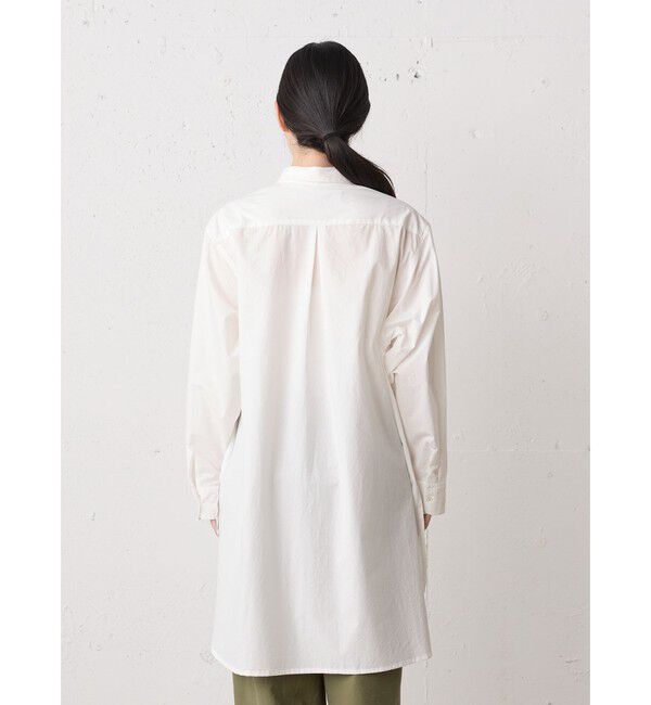 MidiUmi「MidiUmi ワイドロングシャツ」|シャツ・ブラウス|