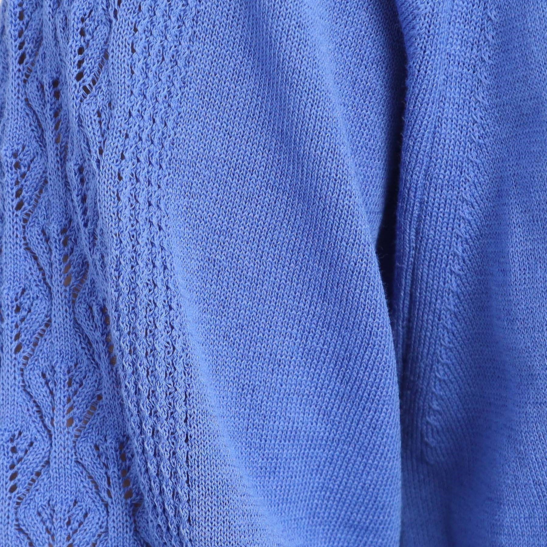 Reflect「【WEB先行カラーあり／手洗い可】透かし柄スリーブニット」|ニット・セーター|