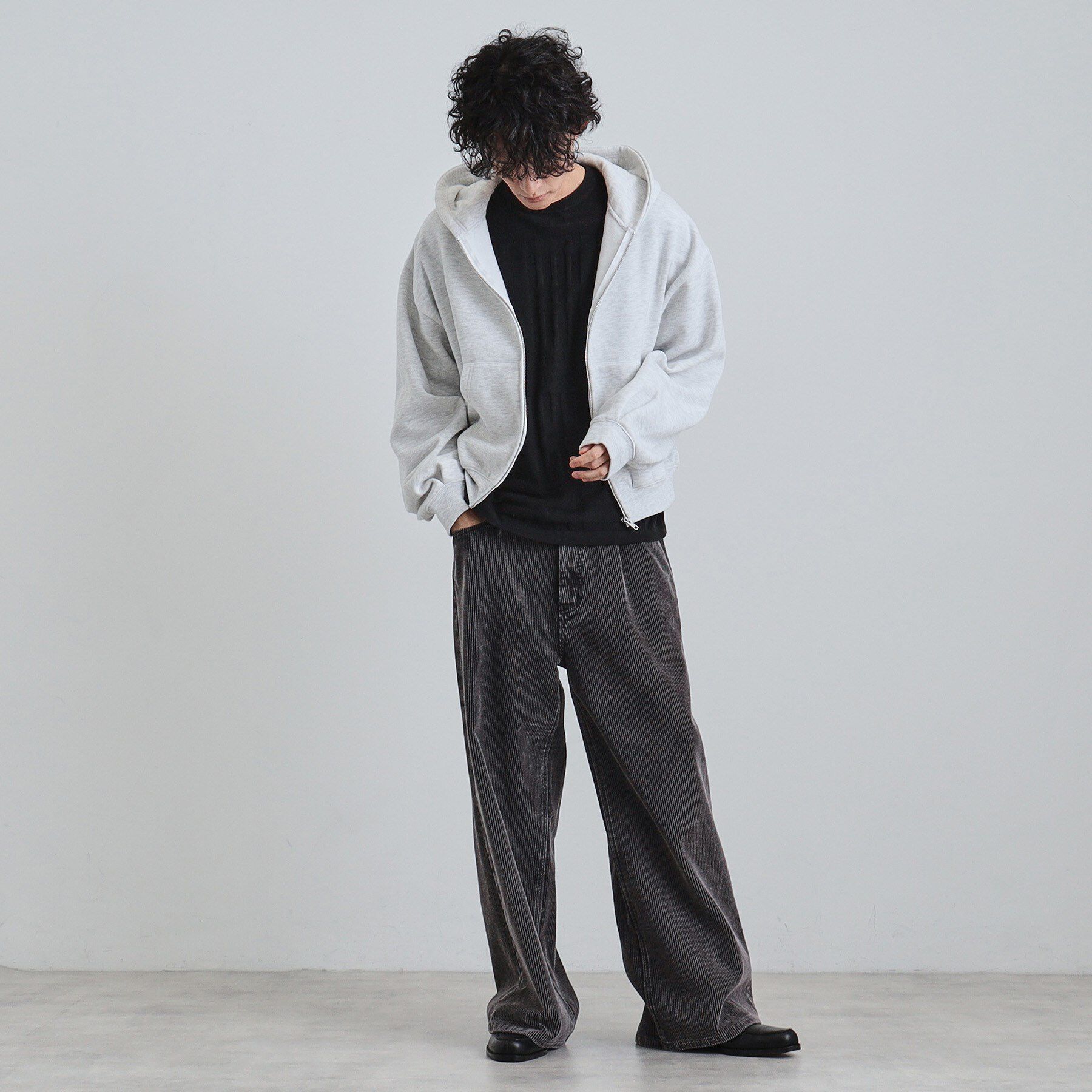 tk.TAKEO KIKUCHI「ボリュームスリーブジップパーカ」|パーカー|