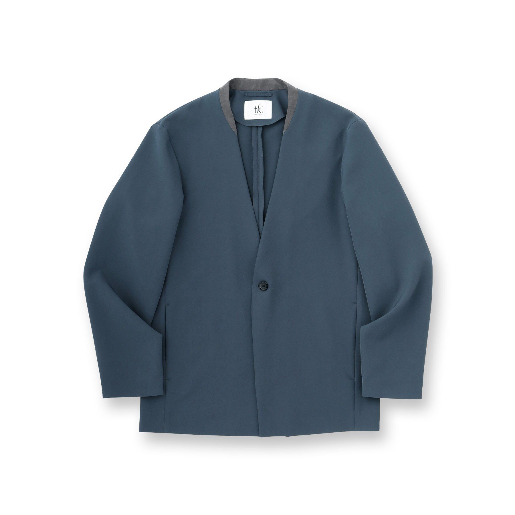 tk.TAKEO KIKUCHI「【セットアップ対応】360度ストレッチノーカラージャケット」|ノーカラージャケット|