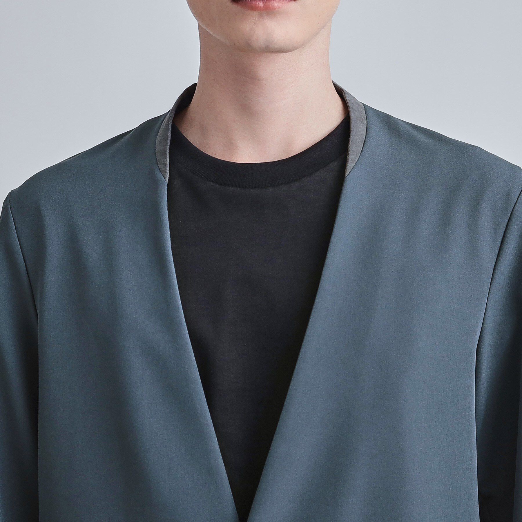 tk.TAKEO KIKUCHI「【セットアップ対応】360度ストレッチノーカラージャケット」|ノーカラージャケット|