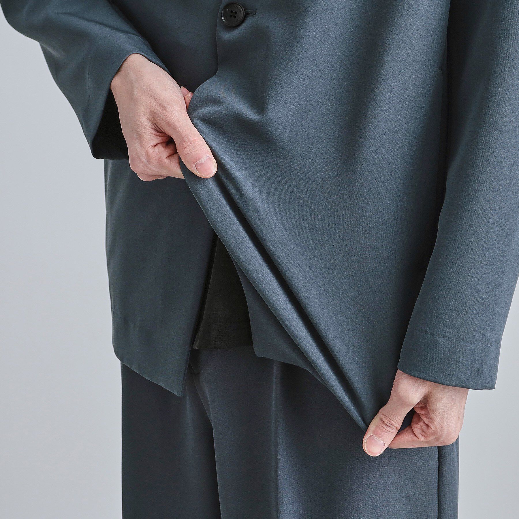 tk.TAKEO KIKUCHI「【セットアップ対応】360度ストレッチノーカラージャケット」|ノーカラージャケット|