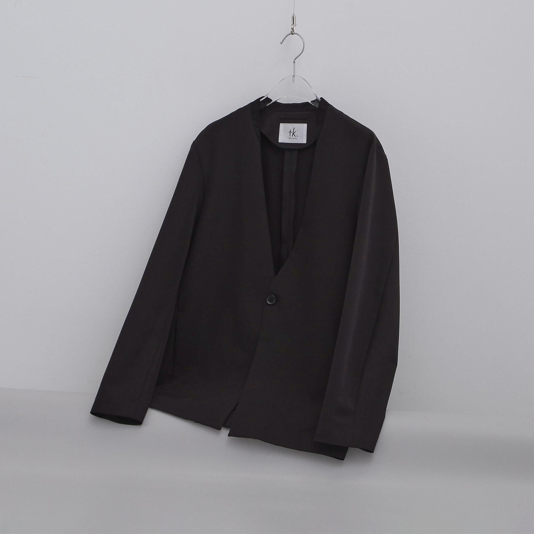 tk.TAKEO KIKUCHI「【セットアップ対応】360度ストレッチノーカラージャケット」|ノーカラージャケット|