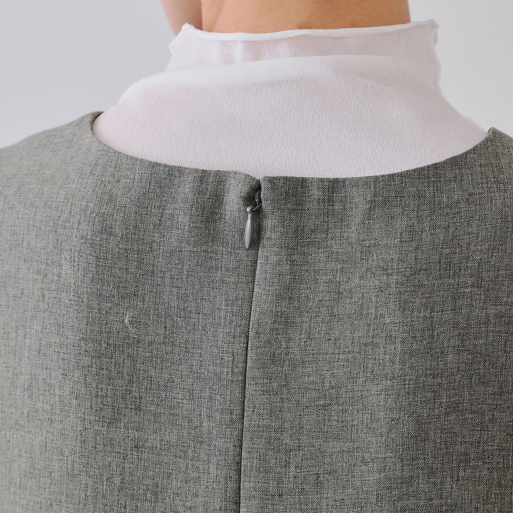 OPAQUE.CLIP「裾バルーンミニジャンスカ【洗濯機洗い可】」|ワンピース|