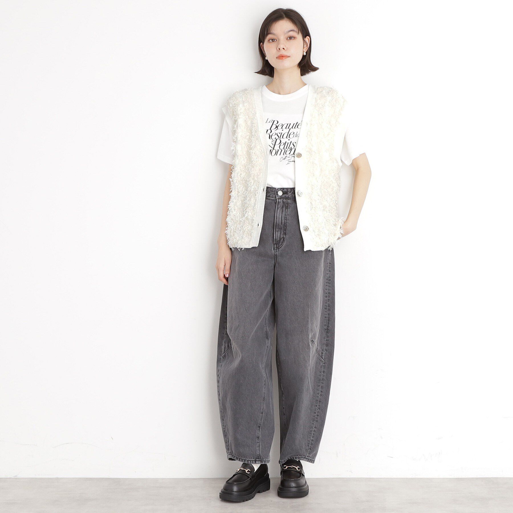 THE SHOP TK「テープヤーンベスト」|ベスト・ジレ|