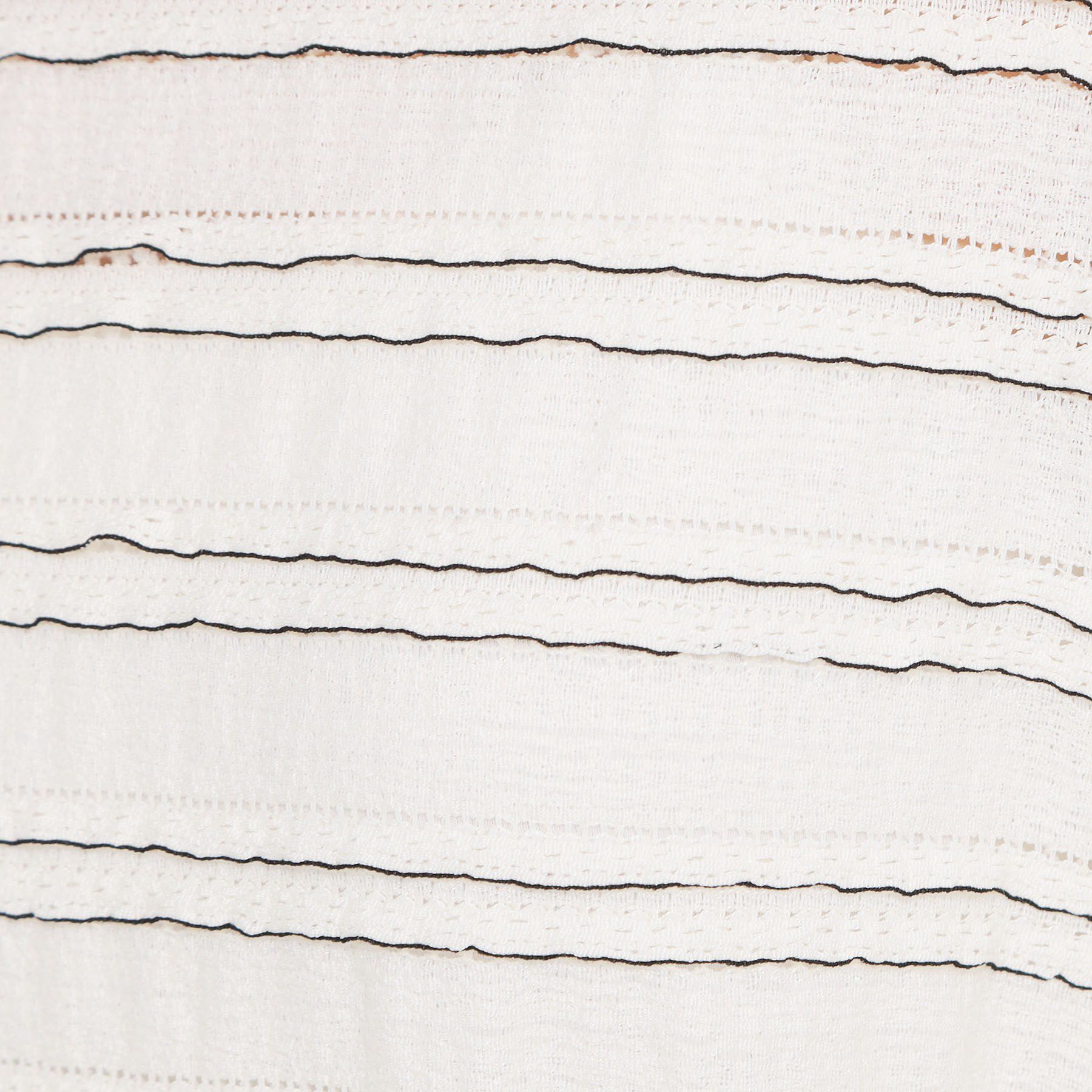 THE SHOP TK「フリルレースボーダートップス」|Tシャツ・カットソー|