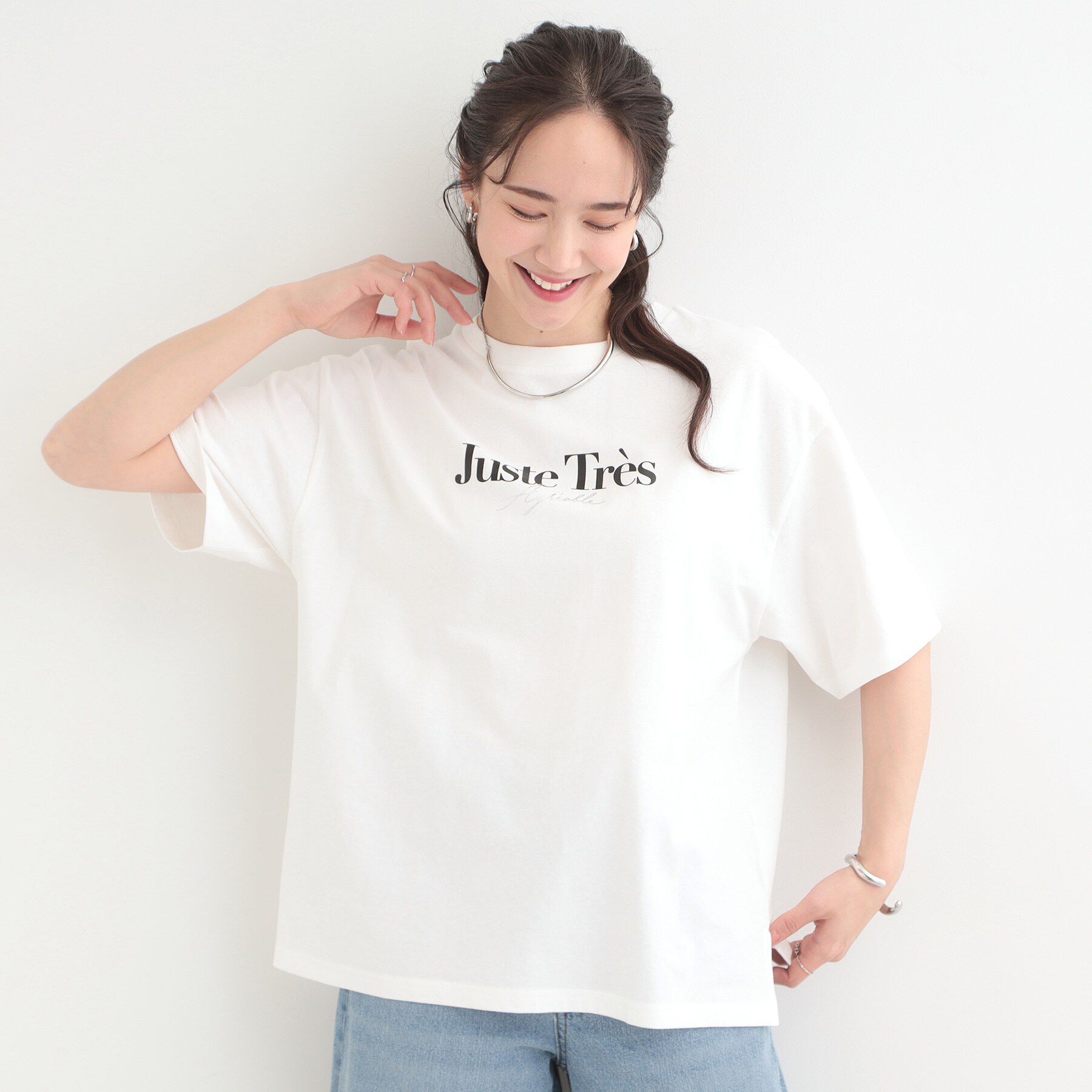 SHOO･LA･RUE「プチプラベーシックプリントTシャツ」|Tシャツ・カットソー|