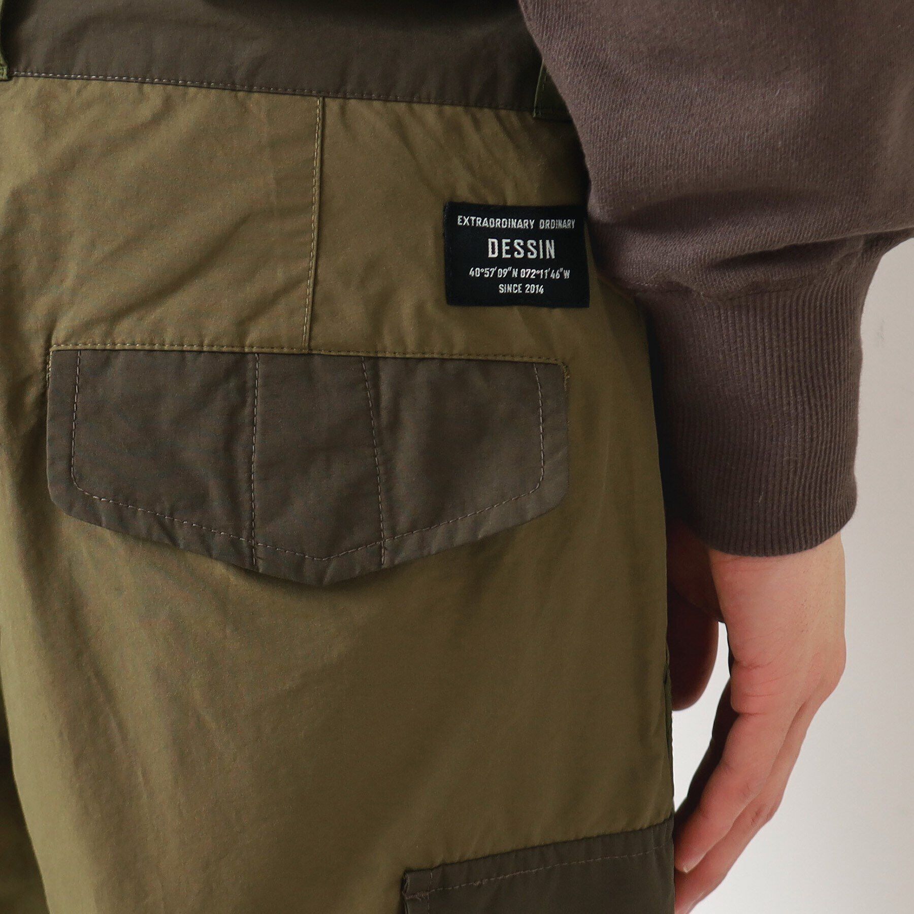 Dessin「【洗える】配色カーゴパンツ」|その他|