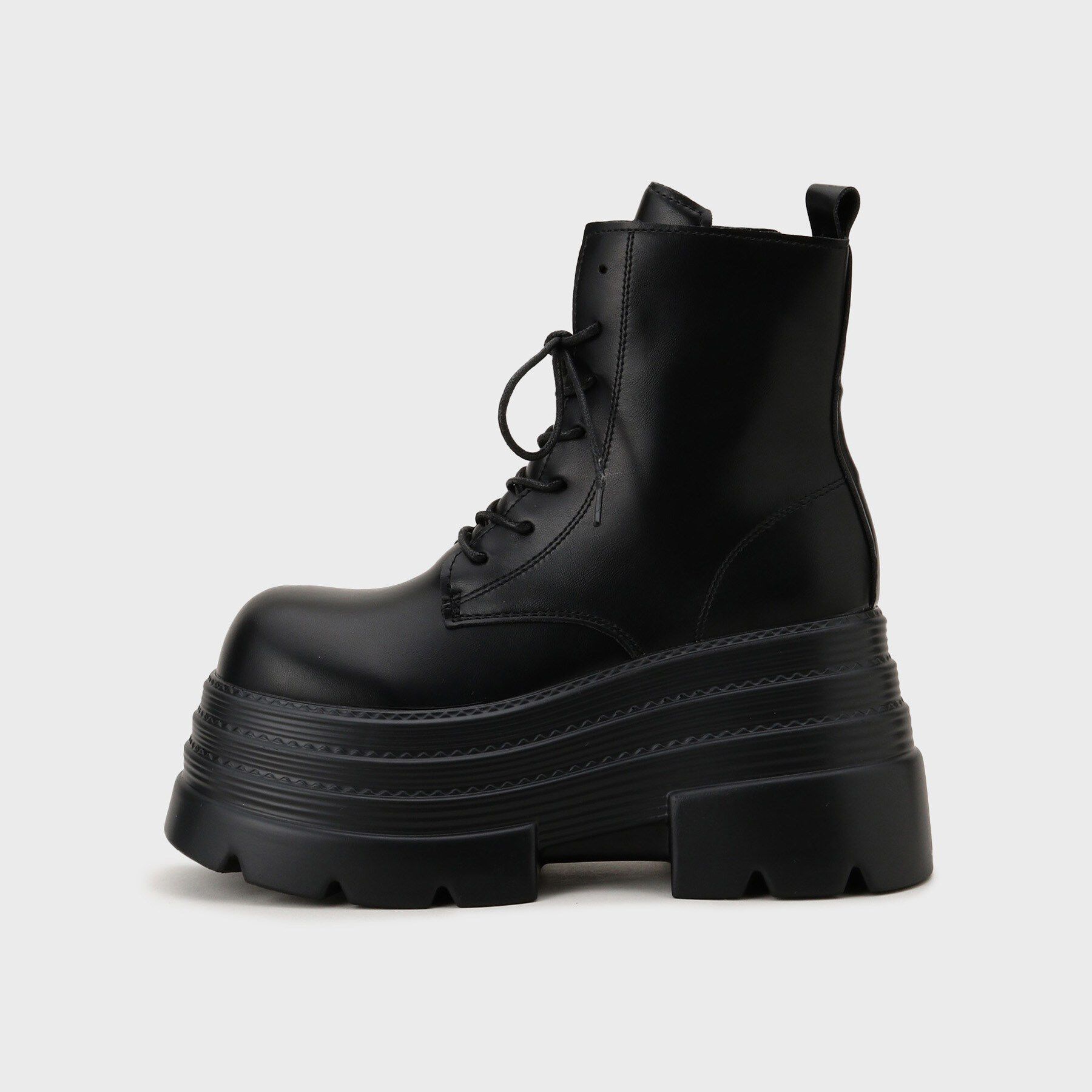 csT&P「厚底レースアップ」|ショートブーツ|