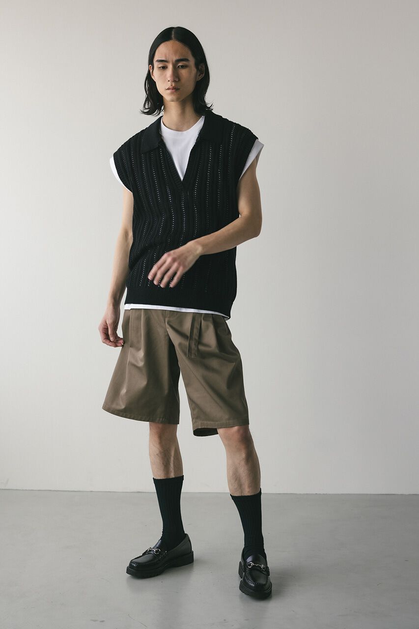 STYLEMIXER「フロントベルトハーフパンツ」|その他|