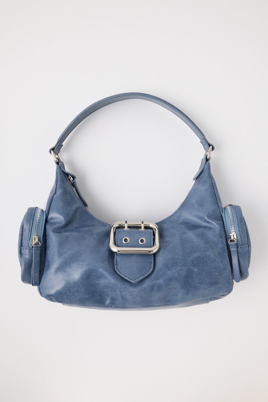 MOUSSY「SIDE POCKET HOBO バッグ」|その他|BLU