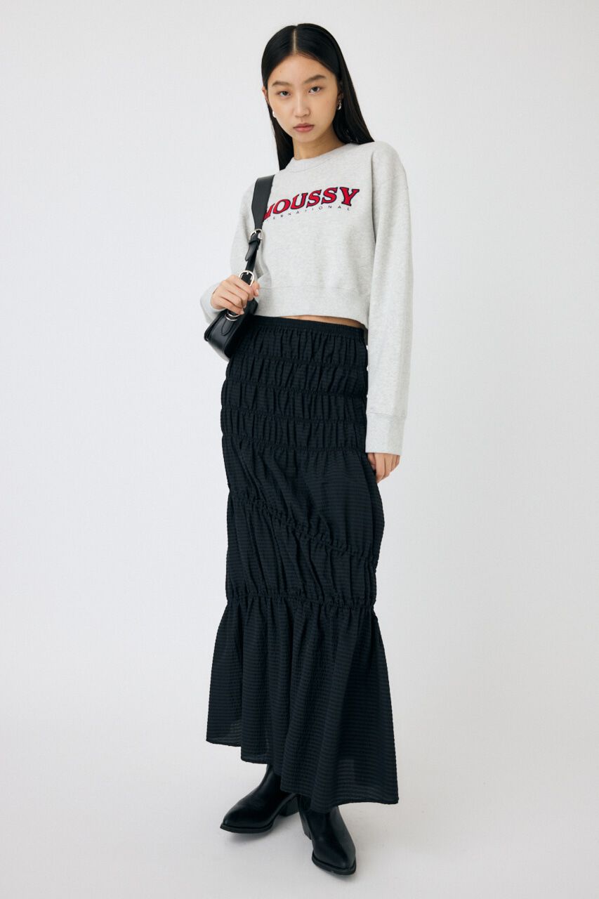 MOUSSY「MOUSSY TWILL アップリケ プルオーバー」|パーカー|