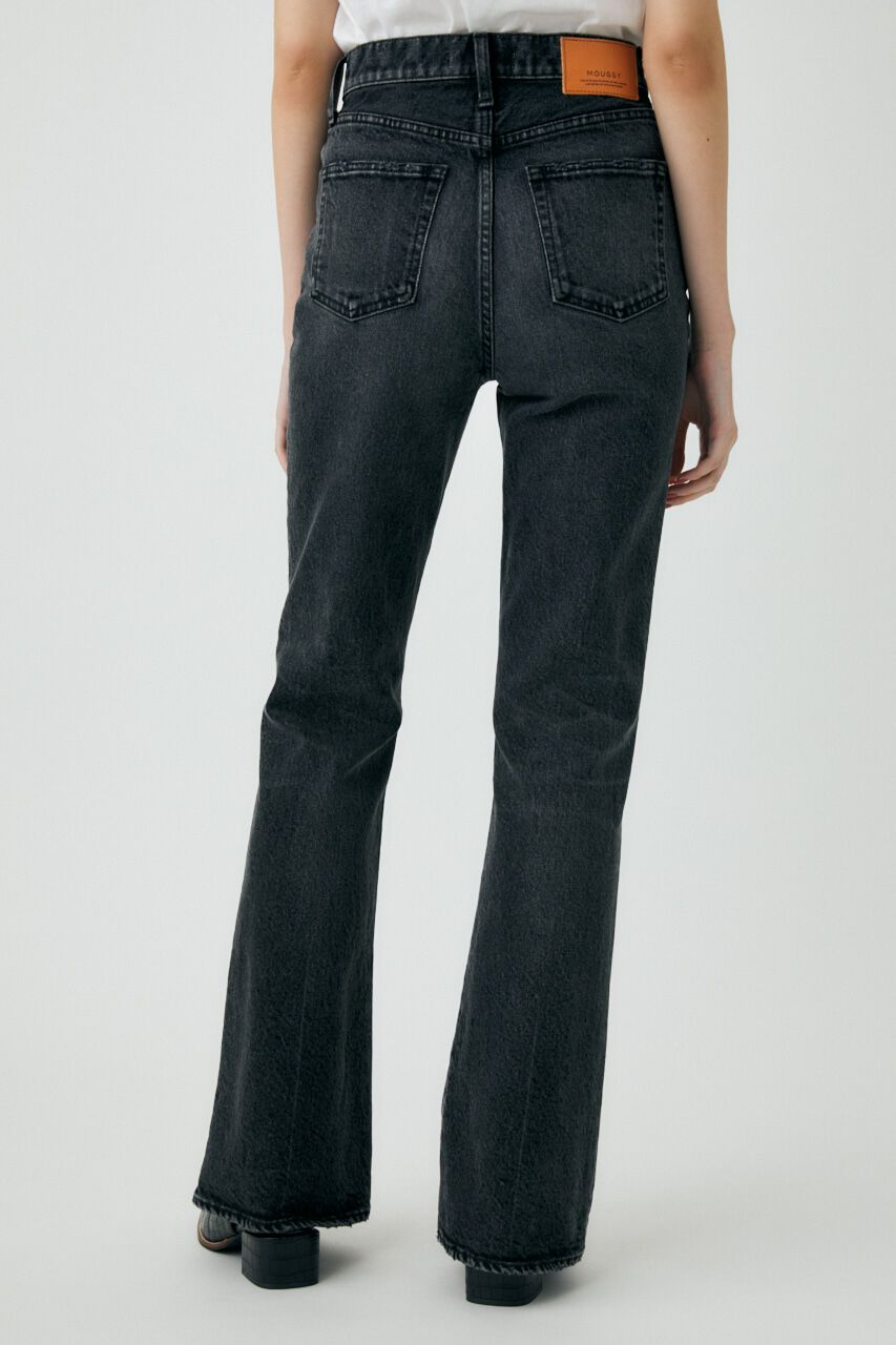 MOUSSY「MVS BLACK FLARE」|デニム|