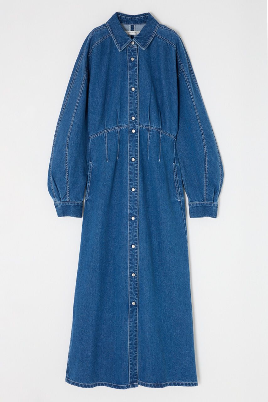 MOUSSY「DENIM SHIRT ドレス」|ワンピース|