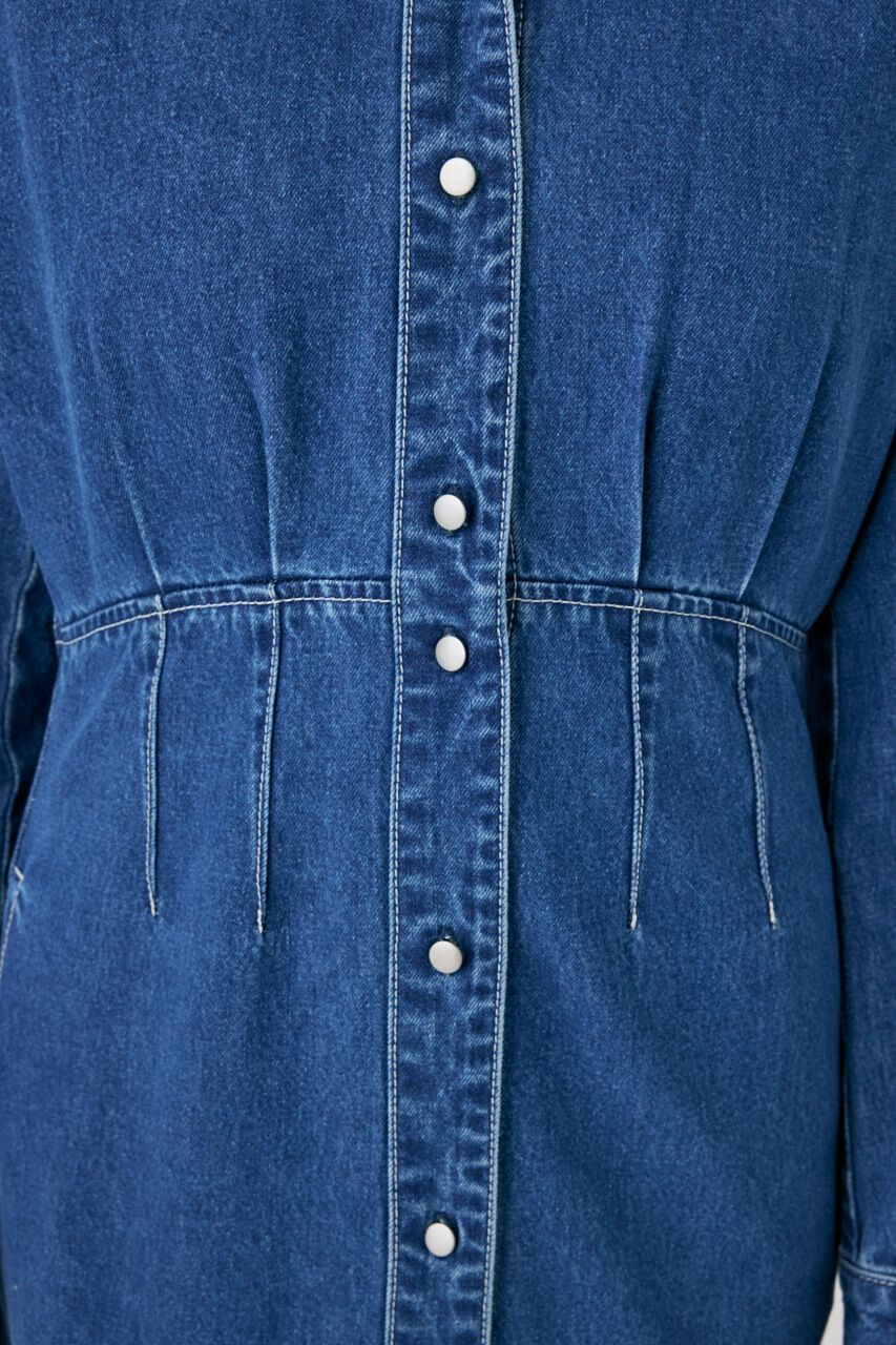 MOUSSY「DENIM SHIRT ドレス」|ワンピース|
