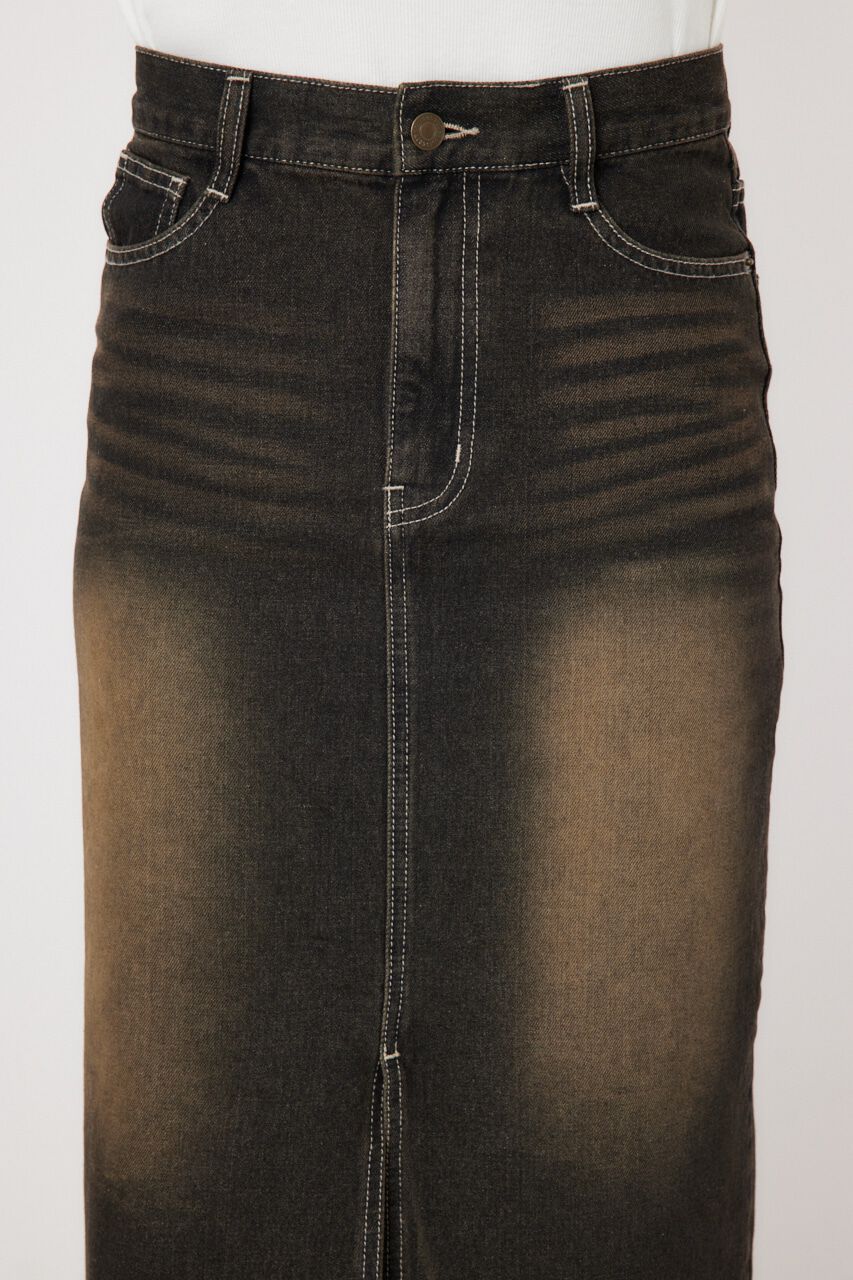 RODEO CROWNS「フロントスリットデニムスカート」|スカート|