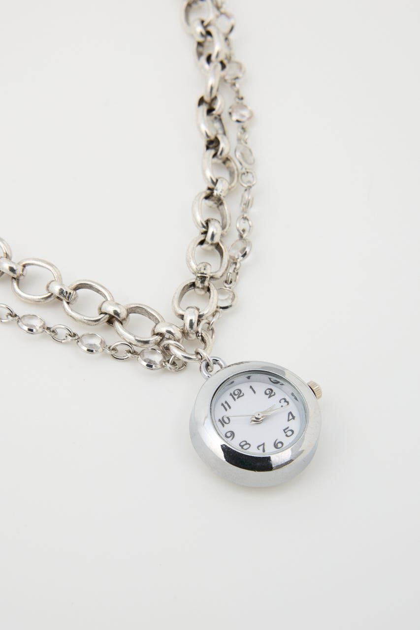 SLY「CLOCK MOTIF ネックレス」|ネックレス|