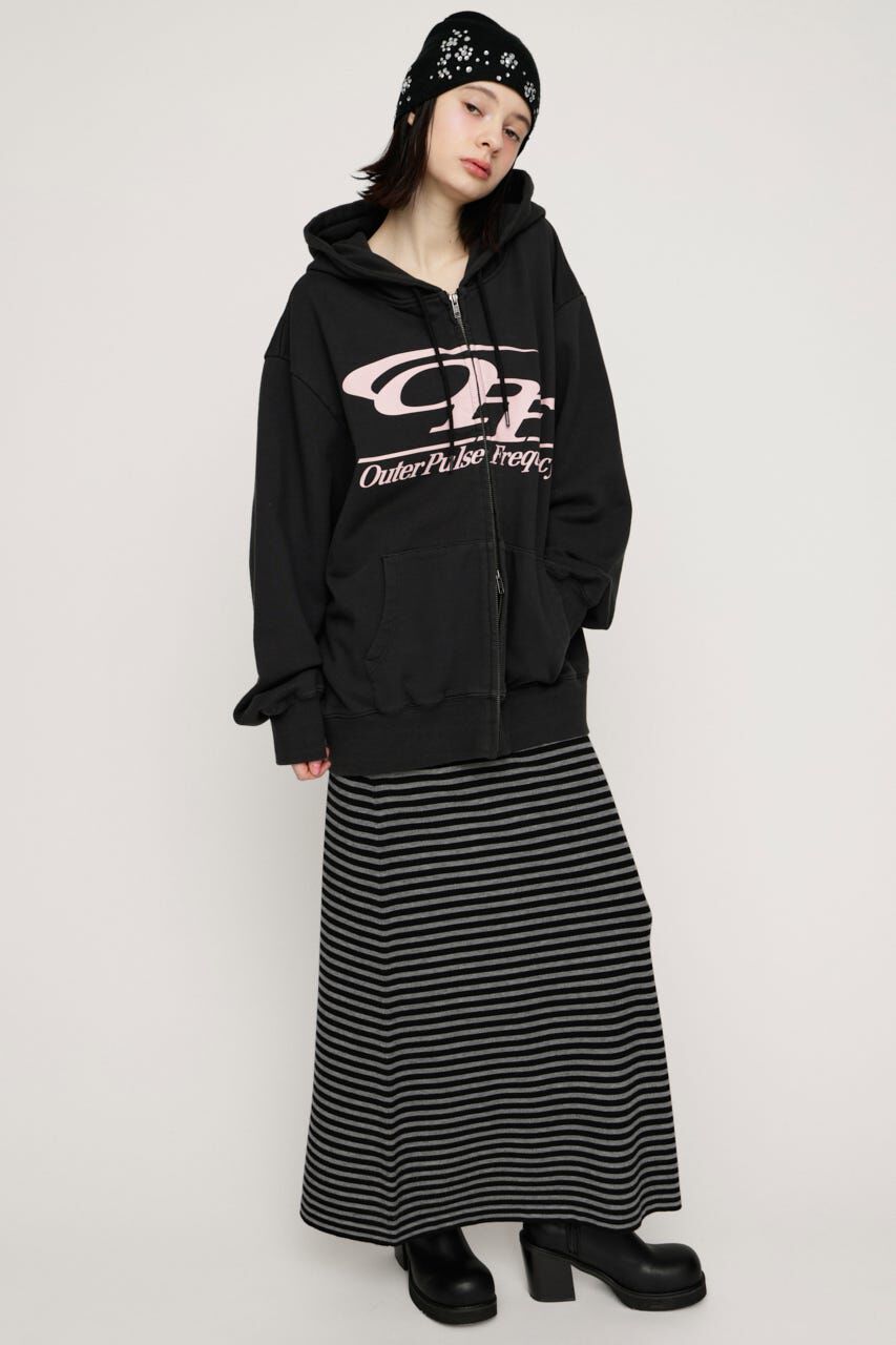 SLY「LOGO OVER HOODIE」|パーカー|