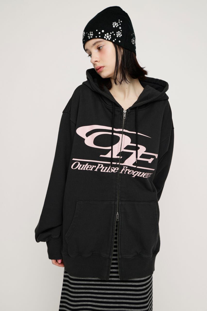 SLY「LOGO OVER HOODIE」|パーカー|