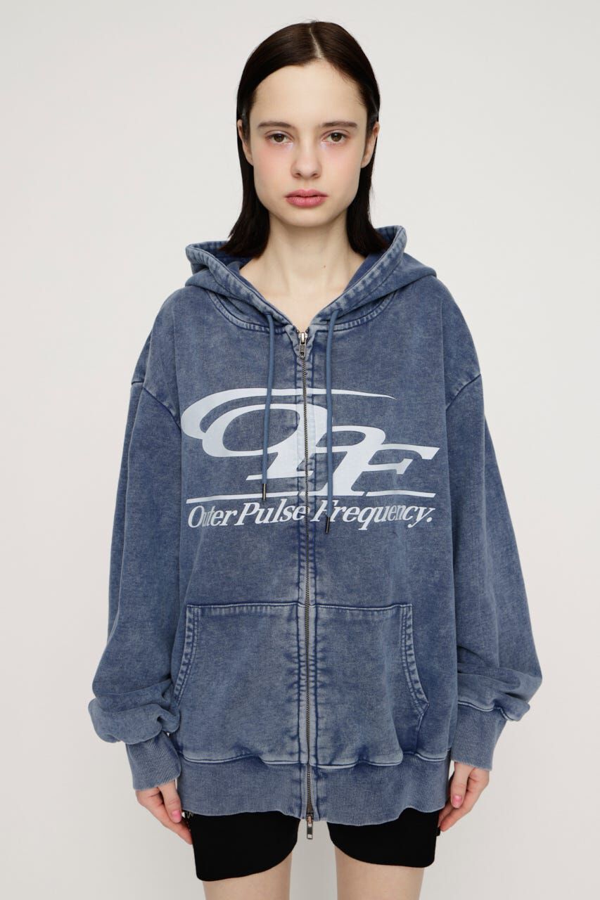 SLY「LOGO OVER HOODIE」|パーカー|