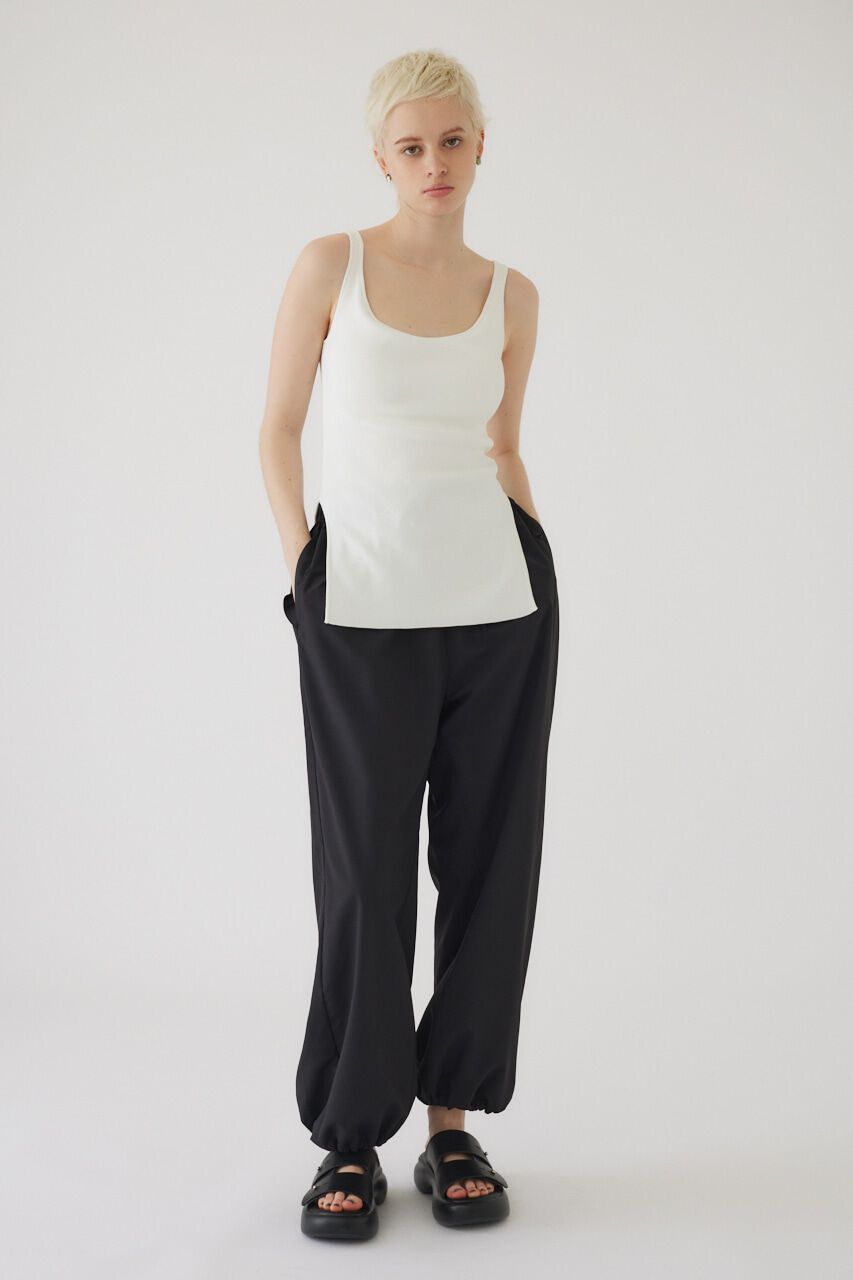 RIM.ARK 「Oval line padset tank」|タンクトップ|WHT